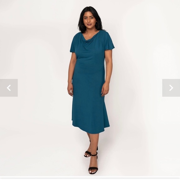 The Evolve Slip Dress XL NWT Sapphire Blue - Picture 3 of 7